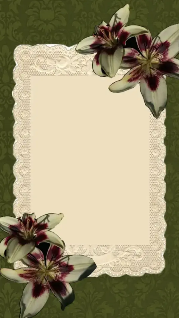 Lily Lace memory card design