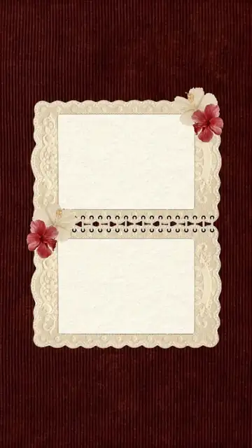Lace Album memory card design